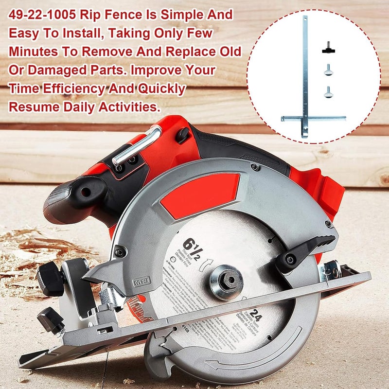 seork 49-22-1005 Rip Fence Fits for 2730-20 Cordless Circular Saw & 2730-21 Circular Saw - Image 4